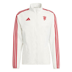 Adidas - Manchester United 2023/24 Anthem Full-Zip Jacket - White