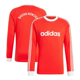 Adidas - Bayern Munich Originals Energy Drop '70s Long Sleeve Jersey - Red