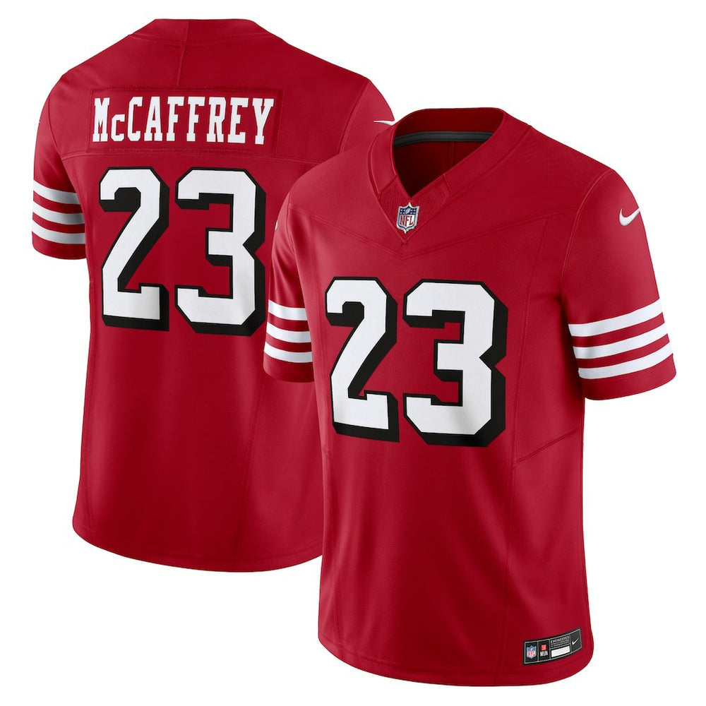 Christian McCaffrey San Francisco 49ers Vapor F.U.S.E. Limited Jersey - Scarlet - Nike