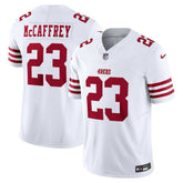 Christian McCaffrey San Francisco 49ers Vapor F.U.S.E. Limited Jersey - White - Nike