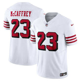 Christian McCaffrey San Francisco 49ers Vapor F.U.S.E. Limited 2nd Alternate Jersey - White - Nike
