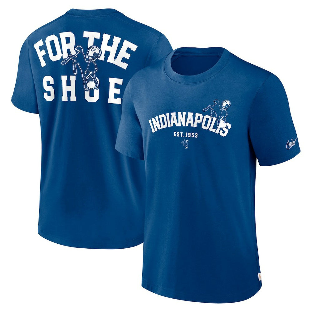 Indianapolis Colts Rewind Slogan T-Shirt - Royal - Nike