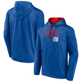 New York Giants Hook and Ladder Pullover Hoodie - Heather Royal - Fanatics