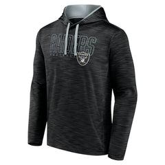 Las Vegas Raiders Hook and Ladder Pullover Hoodie - Heather Black - Fanatics