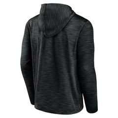 Las Vegas Raiders Hook and Ladder Pullover Hoodie - Heather Black - Fanatics