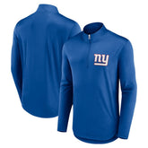 New York Giants Quarterback Quarter-Zip Top - Royal - Fanatics