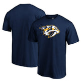 Nashville Predators Primary Logo Team T-Shirt - Navy | NHL on sale