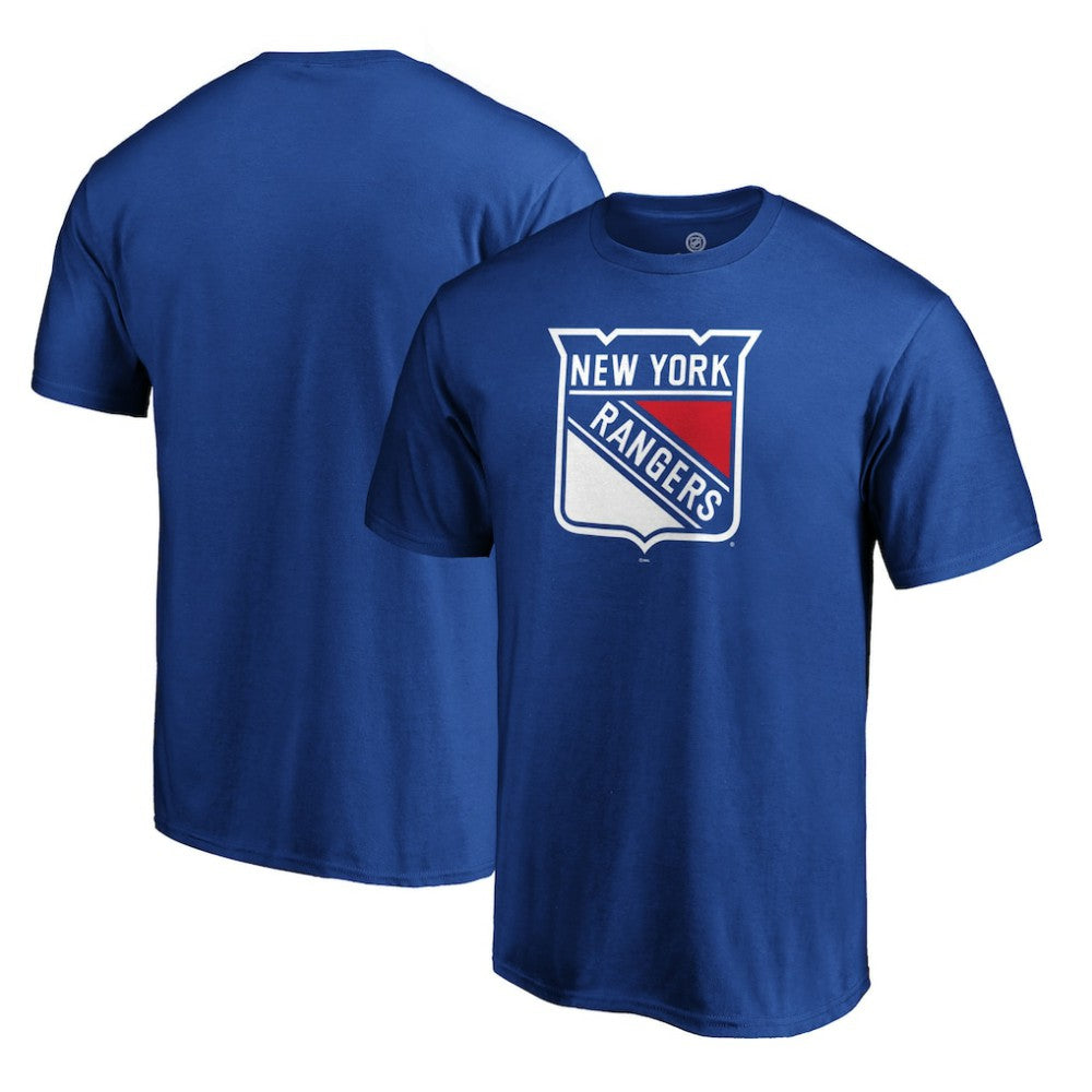 New York Rangers Primary Logo T-Shirt - Blue | NHL online