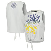 Milwaukee Brewers The Wild Collective Women's Twisted Tie Front Tank Top Discount