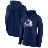 Colorado Avalanche Women's Primary Logo Pullover Hoodie - Navy | NHL on sale