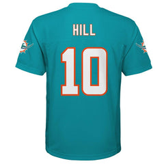 Tyreek Hill Miami Dolphins Youth Replica Player Jersey - Aqua - NFL
