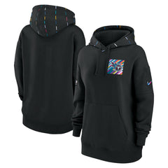 Tennessee Titans Women's 2023 NFL Crucial Catch Club Pullover Hoodie - Black - Nike