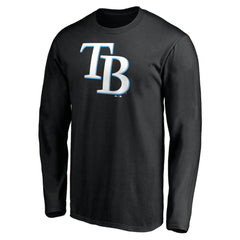 Tampa Bay Rays Official Team Logo Long Sleeve T-Shirt Outlet