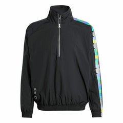 Adidas - Peter Saville x Manchester United Half-Zip Pullover Jacket – Black
