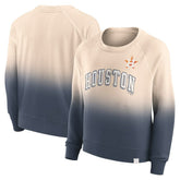 Houston Astros Fanatics Women's Luxe Lounge Arch Raglan Pullover Sweatshirt for sale
