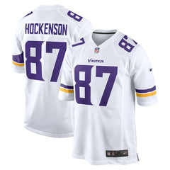 T.J. Hockenson Minnesota Vikings Game Player Jersey - White - Nike