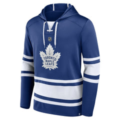 Mitch Marner Toronto Maple Leafs Fanatics Name & Number Lace-Up Pullover Hoodie - Blue | Fanatics discount
