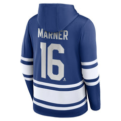 Mitch Marner Toronto Maple Leafs Fanatics Name & Number Lace-Up Pullover Hoodie - Blue | Fanatics discount