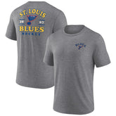 St. Louis Blues Fanatics Winger Tri-Blend T-Shirt - Heather Gray | Fanatics near me