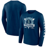 Seattle Kraken Fanatics Rinkside Long Sleeve T-Shirt - Deep Sea Blue | Fanatics online