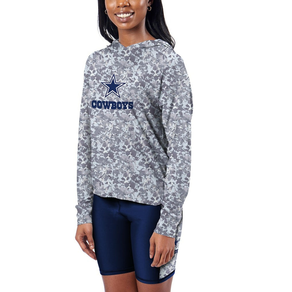 Dallas Cowboys Certo Women's Session Pullover Hoodie - Navy - NFL