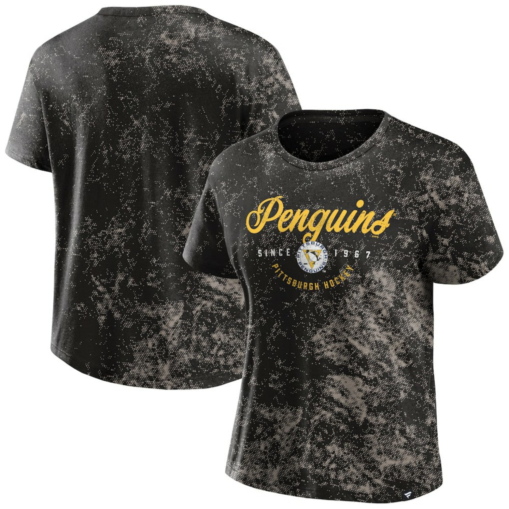 Pittsburgh Penguins Fanatics Women's Breakaway T-Shirt - Black | Fanatics near me
