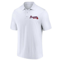 Atlanta Braves Fanatics Two-Pack Logo Lockup Polo Set for sale