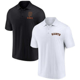 San Francisco Giants Fanatics Two-Pack Logo Lockup Polo Set Discount