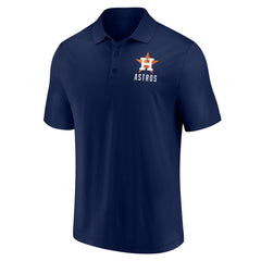 Houston Astros Fanatics Two-Pack Logo Lockup Polo Set Outlet