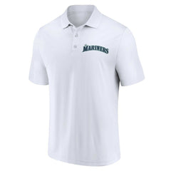 Seattle Mariners Fanatics Two-Pack Logo Lockup Polo Set Outlet