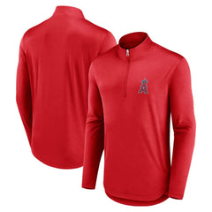 Los Angeles Angels Fanatics Quarterback Quarter-Zip Top for sale