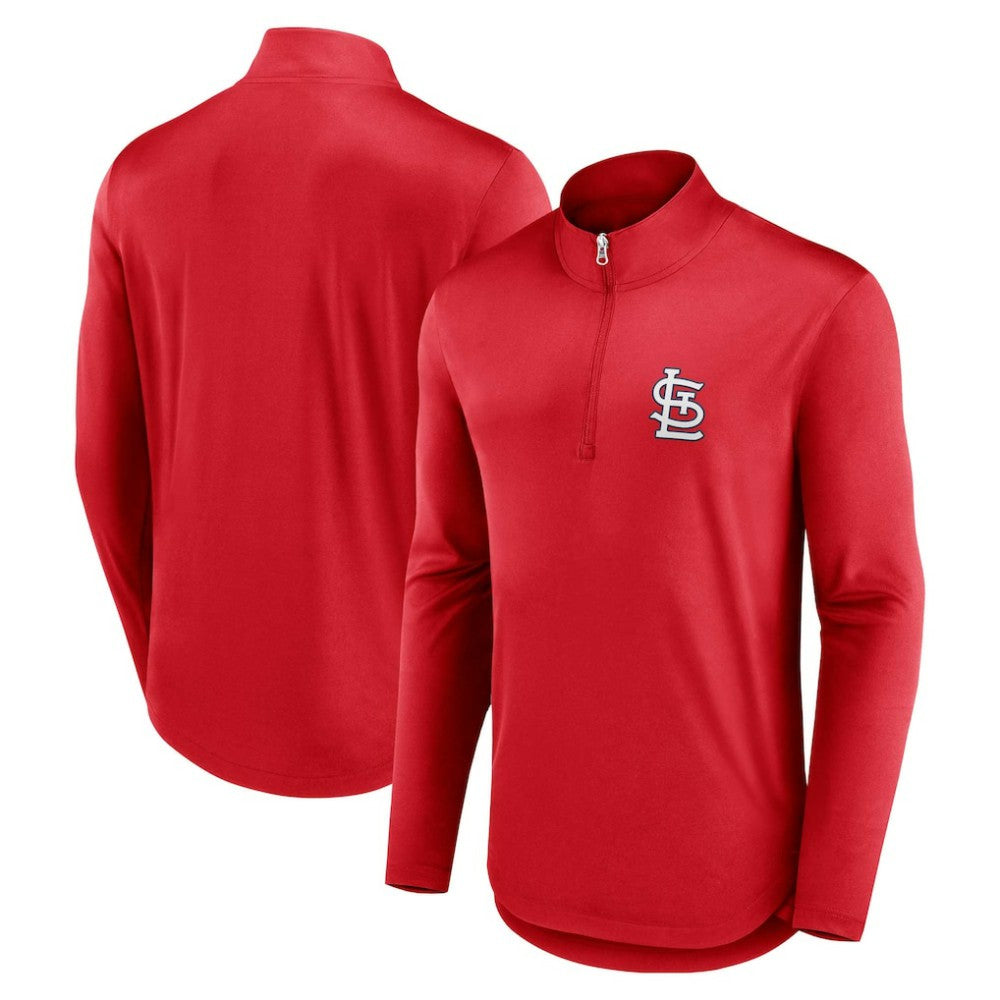 St. Louis Cardinals Fanatics Quarterback Quarter-Zip Top Discount