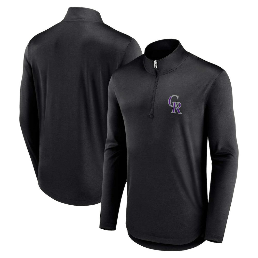Colorado Rockies Fanatics Quarterback Quarter-Zip Top Discount