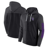 Colorado Rockies Fanatics Offensive Line Up Lightweight Full-Zip Hoodie Sale