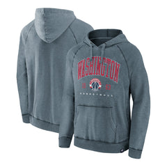 Fanatics Washington Wizards Foul Trouble Snow Wash Raglan Pullover Hoodie Heather Navy