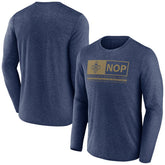 Fanatics New Orleans Pelicans Three-Point Play T-Shirt Heather Navy