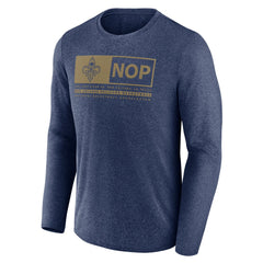 Fanatics New Orleans Pelicans Three-Point Play T-Shirt Heather Navy