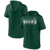 Fanatics Milwaukee Bucks Possession Hoodie T-Shirt Hunter Green