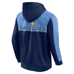 Fanatics Memphis Grizzlies Rainbow Shot Full-Zip Hoodie Navy