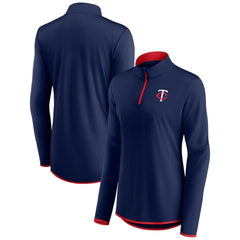 Minnesota Twins Fanatics Women's Corner Quarter-Zip Top for sale