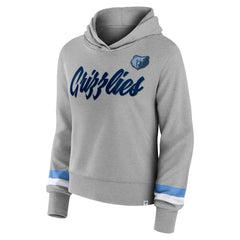 Fanatics Memphis Grizzlies Women's Halftime Pullover Hoodie Heather Gray