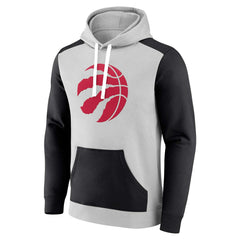Fanatics Toronto Raptors Arctic Colorblock Pullover Hoodie Gray/Black