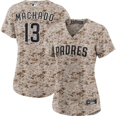 Manny Machado San Diego Padres Nike Women's USMC Alternate Replica Player Jersey Near Me