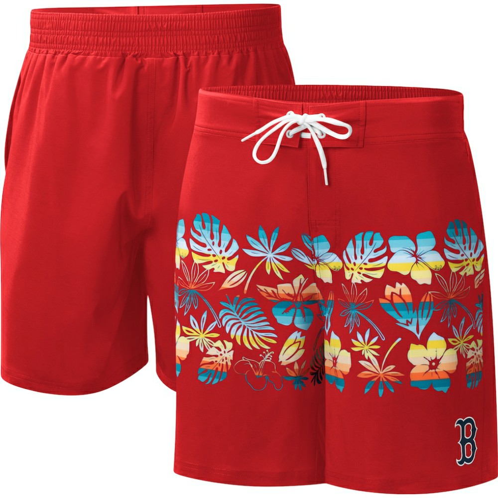 Boston Red Sox G-III Sports by Carl Banks Breeze Volley Swim Shorts Sale