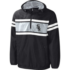 Chicago White Sox G-III Sports by Carl Banks Game Score Quarter-Zip Windbreaker Sale