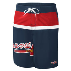 Atlanta Braves G-III Sports by Carl Banks Sea Wind Swim Shorts Outlet
