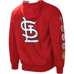 St. Louis Cardinals G-III Sports by Carl Banks Southpaw Reversible Raglan Hoodie Full-Zip Jacket Outlet