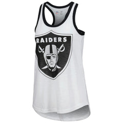 Las Vegas Raiders G-III 4Her by Carl Banks Women's Tater Tank Top - White - NFL