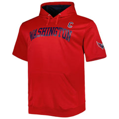Alexander Ovechkin Washington Capitals Fanatics Big & Tall Captain Patch Name & Number Pullover Hoodie - Red | Fanatics Clearance