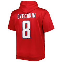 Alexander Ovechkin Washington Capitals Fanatics Big & Tall Captain Patch Name & Number Pullover Hoodie - Red | Fanatics Clearance